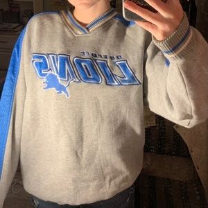 Detroit lions thick crewneck!